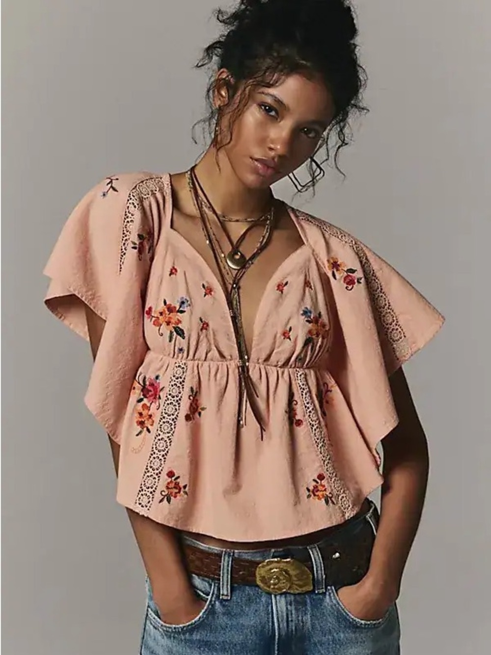 Free People Make Me Yours Blouse